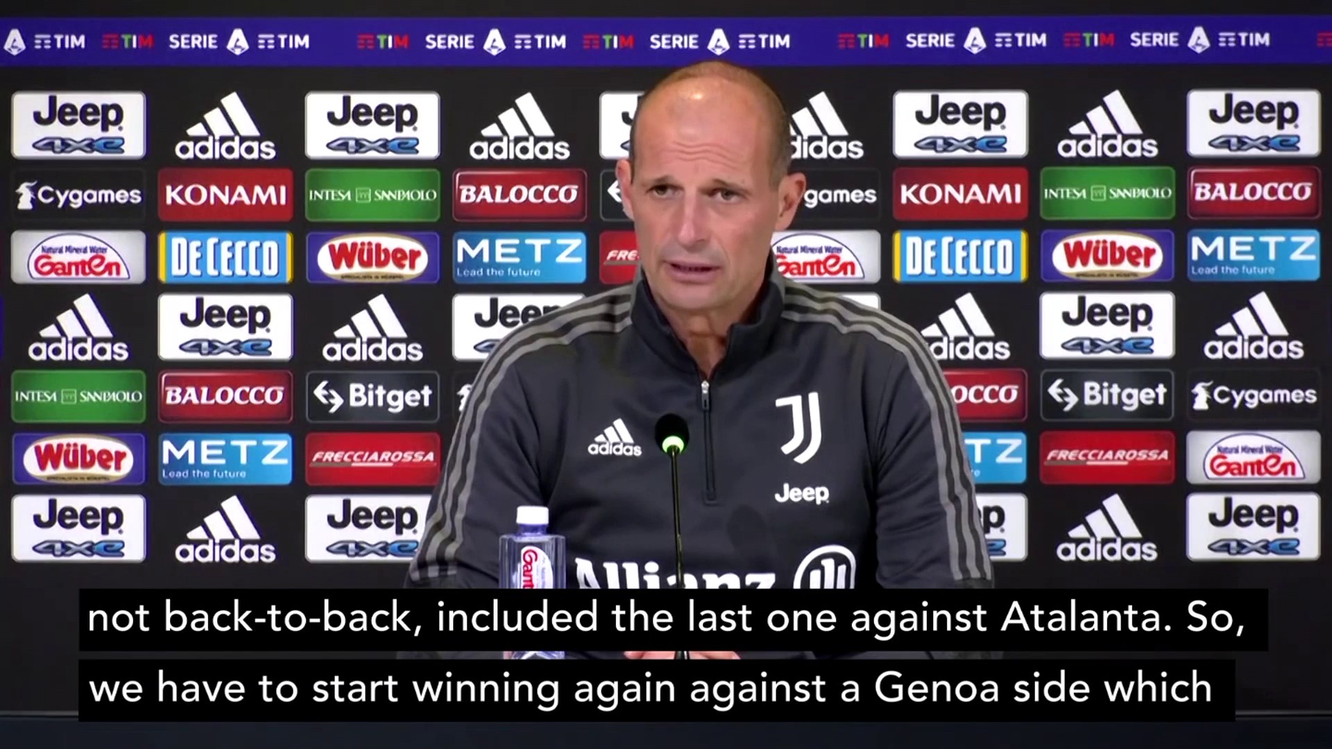 Allegri heaps praise on Shevchenko ahead of Juventus vs Genoa AP.mp4