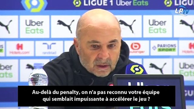 OM 1-2 Brest : Sampaoli regrette le changement d'attitude de ses joueurs