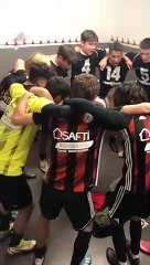 Le chant des U17 Saint Pierrois, victorieux à Langon !!!