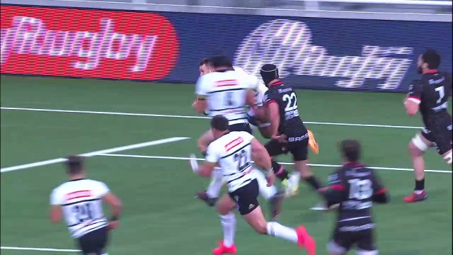 TOP 14 - Essai de Toby ARNOLD (LOU) - LOU Rugby - CA Brive - J12 - Saison 2021/2022
