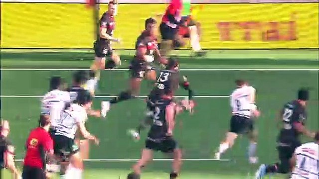 TOP 14 - Essai de Charlie NGATAI (LOU) - LOU Rugby - CA Brive - J12 - Saison 2021/2022