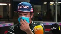F1 2021 Jeddah Q3 Alonso Ricciardo Amazing Réactions Verstappen Crash