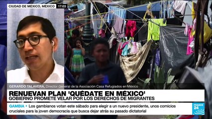 Gerardo Talavera: "En México hacen falta mecanismos de regularización migratoria"