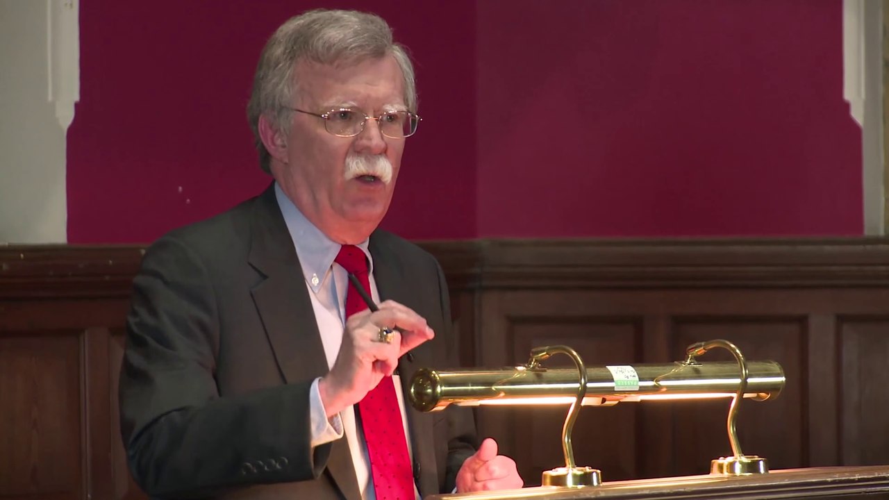 John Bolton Full Address Oxford Union
