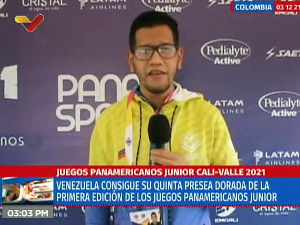 Deportes VTV | Oro y plata para Venezuela en Juegos Panamericanos Junior 2021