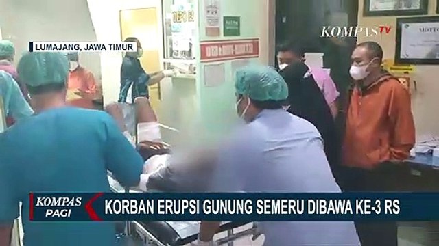 Korban Meninggal Erupsi Gunung Semeru Karna Hirup Abu Panas, Begini Lengkapnya