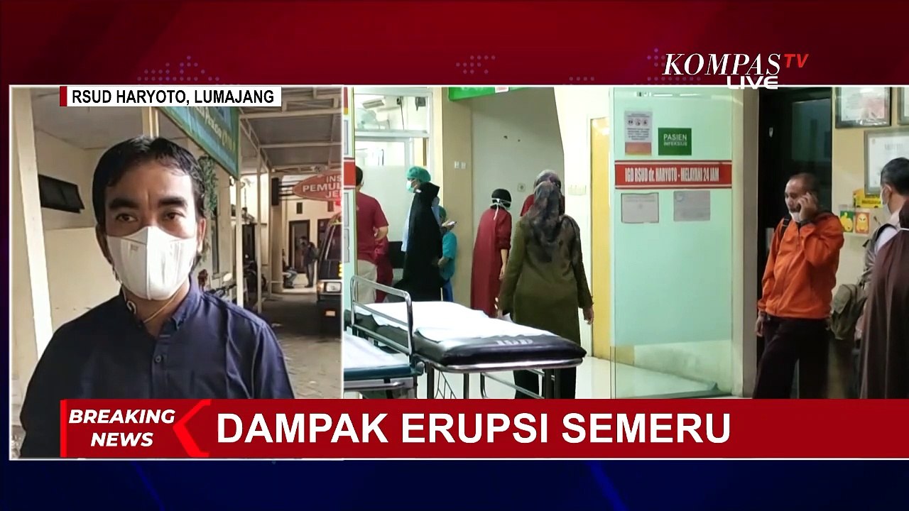 RSUD Haryoto Lumajang Terima 13 Jenazah Korban Erupsi Gunung Semeru, 7 Sudah Teridentifikasi