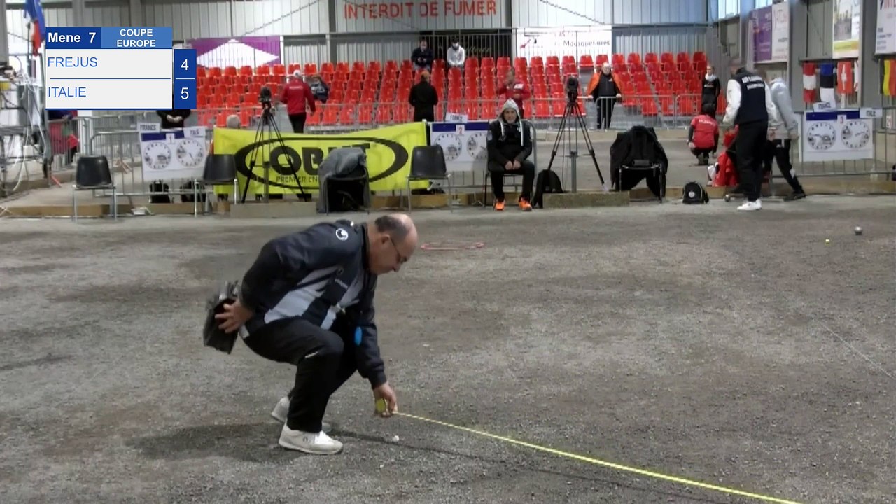 FINALE COUPE D'EUROPE DES CLUBS 2021 - 1/2 FREJUS VS ITALIE T à T