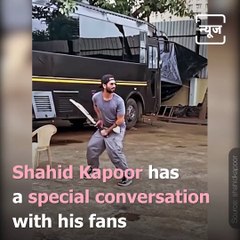 Actor Shahid Kapoor Recalls An Incident During Shoot Of ‘Jersey’