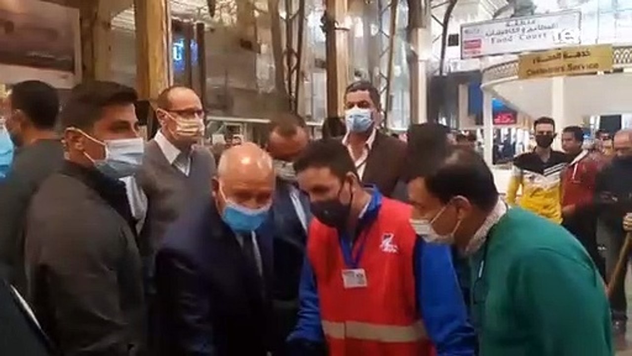 جولة وزير النقل بمحطة مصر للسكك الحديدية لمتابع...