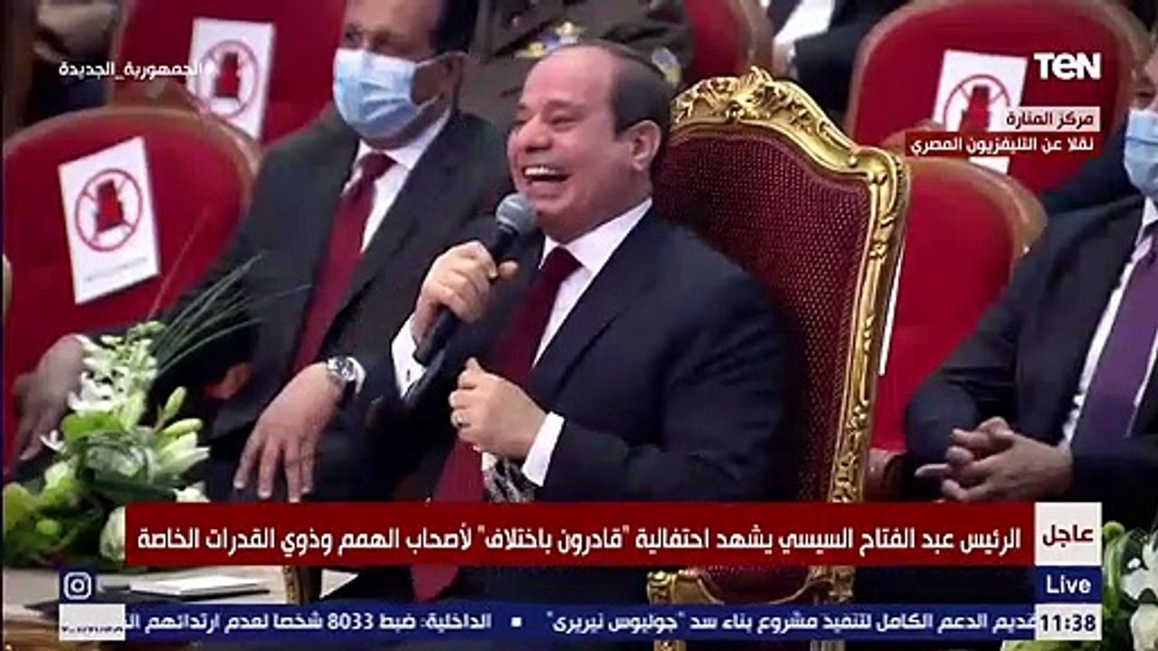 عبد الرحمن لـ "السيسي": نفسي أبقى إعلامي وأول مداخلة من حضرتك.. والرئيس ينفذ رغبته فورا