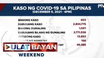 DOH, nakapagtala ng 603 bagong kaso ng COVID ngayong araw