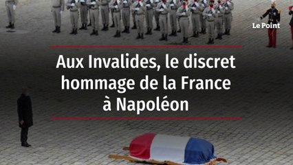 Aux Invalides, le discret hommage de la France à Napoléon
