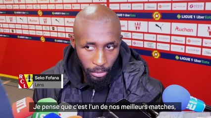 17e j. - Fofana : "L'un de nos meilleurs matches face à l'une des meilleures équipes d'Europe"
