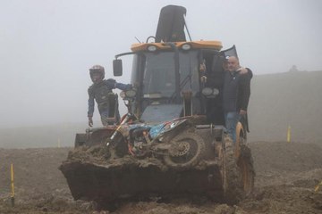 EDİRNE'DE TÜRKİYE MOTOKROS ŞAMPİYONASI'NA 'SİS' İPTALİ