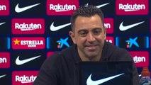 16e j. - Xavi frustré par la défaite : 