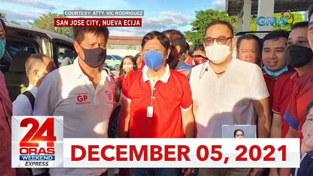 24 Oras Weekend Express: December 5, 2021 [HD]