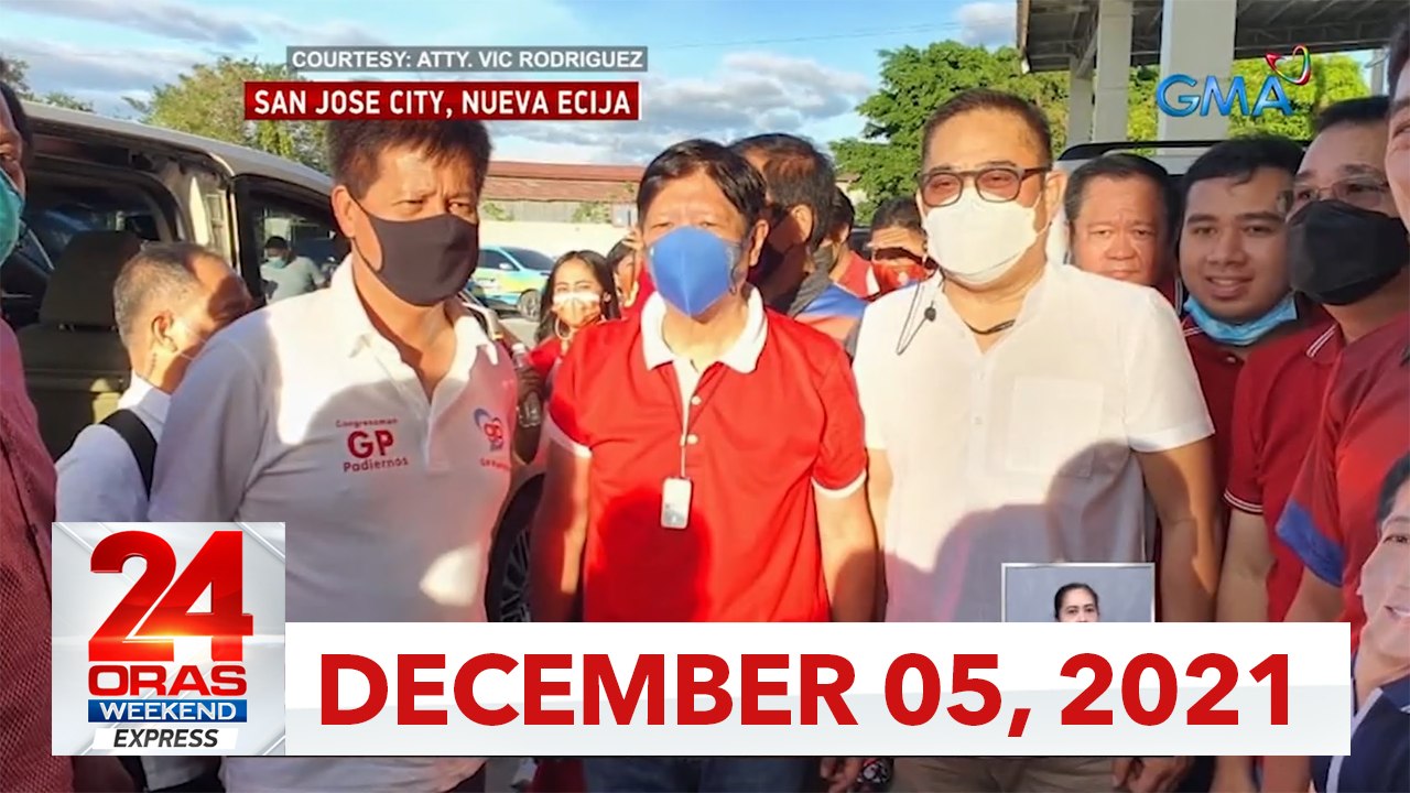 24 Oras Weekend Express: December 5, 2021 [HD]