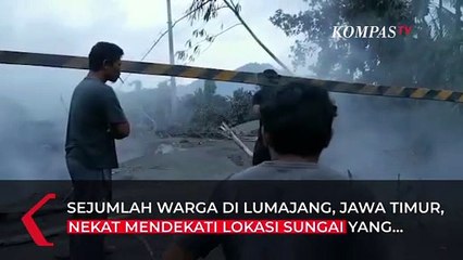Warga Nekat Selfie di Zona Berbahaya Gunung Semeru