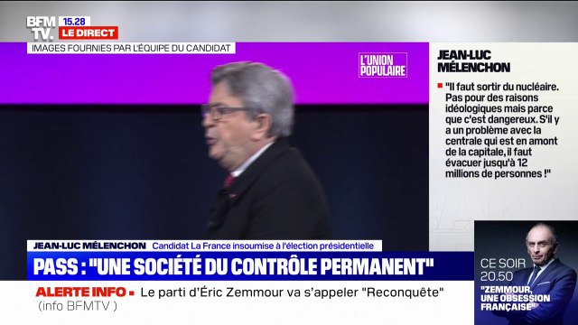 Jean-Luc Mélenchon: Il faut que les tests redeviennent gratuits