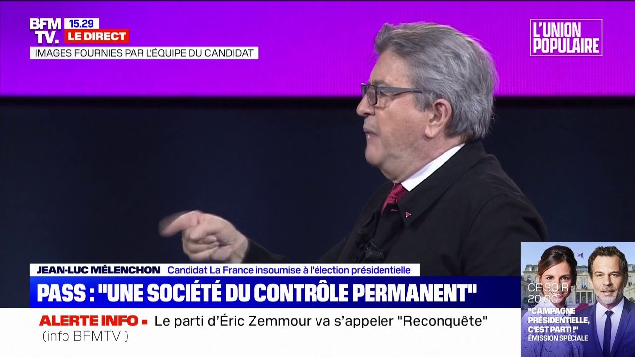 Jean-Luc Mélenchon demande "à ce qu'il y ait un libre accès au vaccin pour que tout le monde puisse être vacciné"