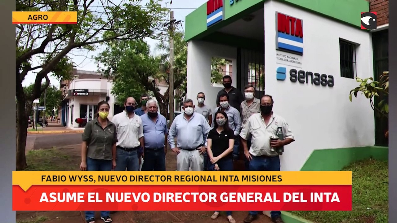 Asume el nuevo director general del Inta