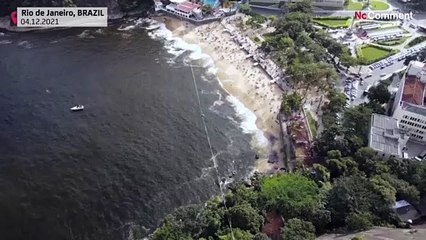 No Comment : Nathan Paulin a marché au-dessus de Rio de Janeiro
