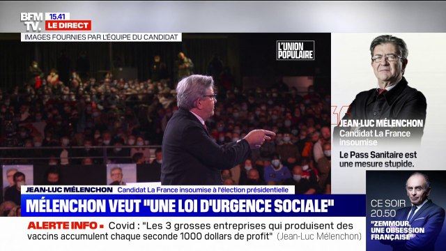 Jean-Luc Mélenchon: nous avons besoin de femmes et d'hommes ouvriers hautement qualifiés pour prendre des mesures afin de faire face à la crise climatique