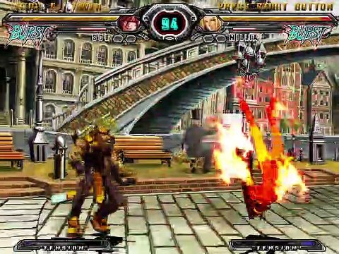 Guilty Gear XX Accent Core online multiplayer - naomi