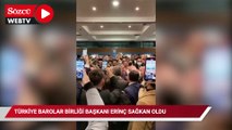 Türkiye Barolar Birliği Başkanı Erinç Sağkan oldu