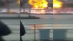 Başkent'te doğalgaz borusunda patlama