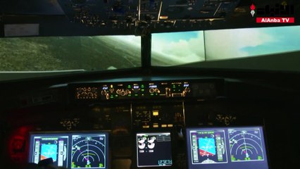 أردني يبني قمرة قيادة في منزله ليشعر بـ متعة الطيران