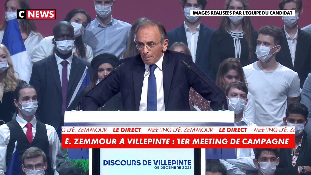 Éric Zemmour : «L'enjeu est immense. Si je gagn...
