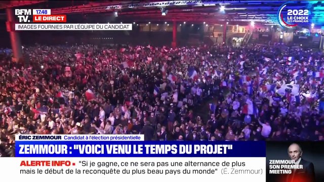 Éric Zemmour: Depuis des mois, nos meetings agacent les politiques et hystérisent la gauche