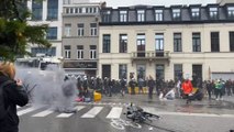 Unas 8.000 personas se manifiestan en Bruselas contra las medidas anticovid