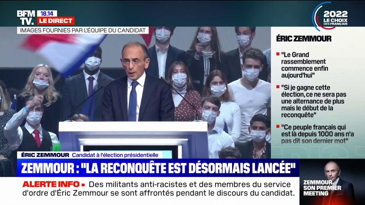 Éric Zemmour souhaite "réduire les cotisations pour rendre chaque année un 13ème mois aux salariés qui touchent le Smic"