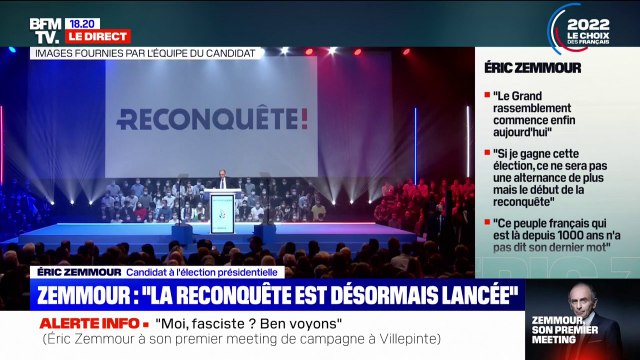 Éric Zemmour souhaite que la France sorte du commandement militaire intégré de l'OTAN