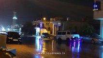 تساقط الأمطار في محافظة عجلون مساء الأحد