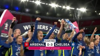 Chelsea outclass Arsenal to lift FA Cup