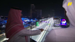 سمو الأمير محمد بن سلمان ولي العهد السعودي حاضراً في سباق فورمولا1 بحلبة جدة
