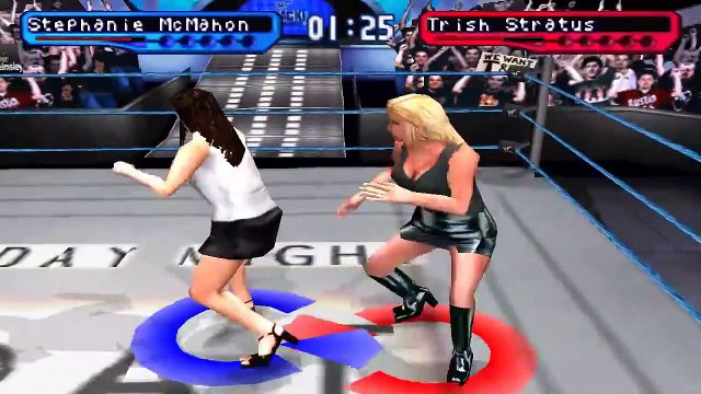 WWF SmackDown! 2 Stephanie McMahon vs Trish Stratus