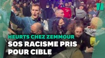 Des heurts éclatent en plein meeting de Zemmour, des militants SOS Racisme blessés