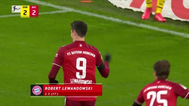 Lewandowski nets twice as Bayern win controversial Klassiker