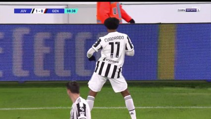 Serie A : Cuadrado marque un corner direct !