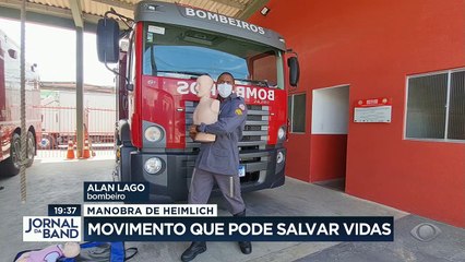 O vídeo de um homem engasgado que viralizou nesta semana chama atenção para a importância de saber fazer uma manobra que salva vidas nesses casos.