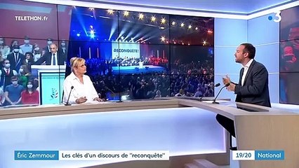 Politique : un discours de "reconquête" lors du premier meeting d'Éric Zemmour