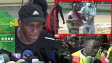 Blessure de papa Sow écouter la réaction du promoteur Pape Abdou FALL