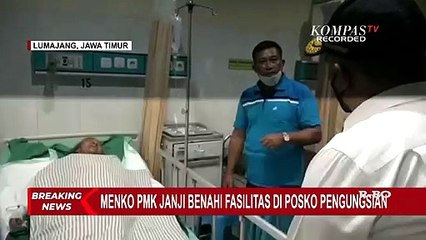 Pelayanan dan Fasilitas di Posko Pengungsian Belum Cukup Baik, Menko PMK: Malam Ini Harus Dirapikan!