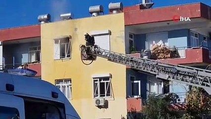 Manavgat'ta ev yangını korkuttu