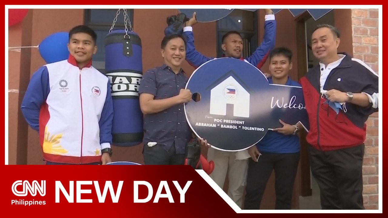POC turns over new homes to Tokyo Olympic boxing medalists